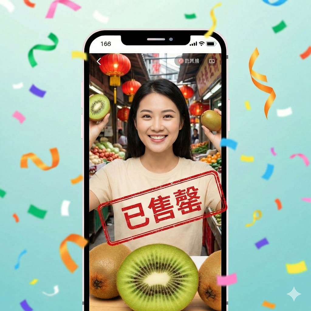眉县猕猴桃整合营销:短视频种草+直播拔草全链路打通